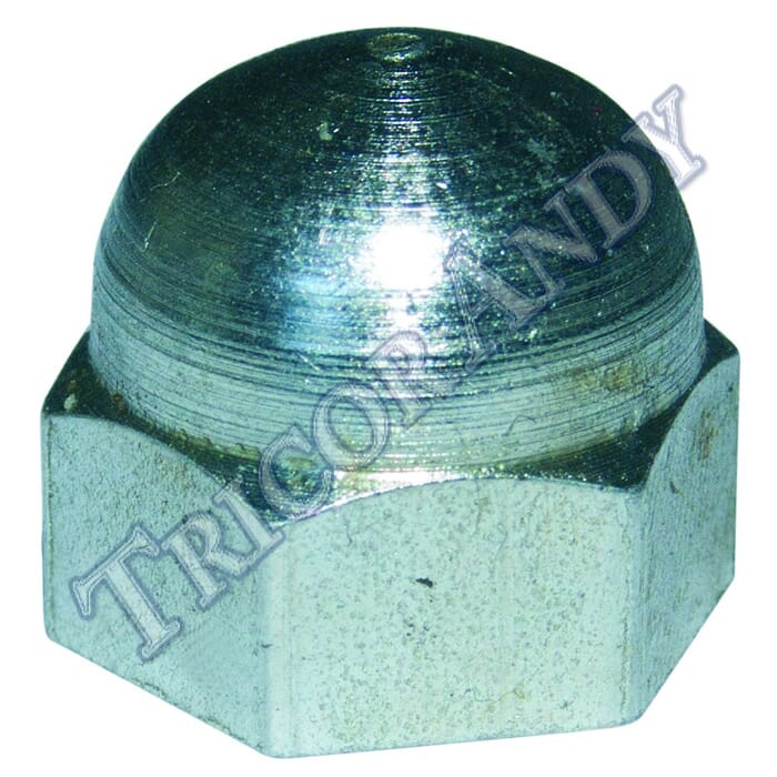 DOME NUT  ROCKER FEED CEI ZINC