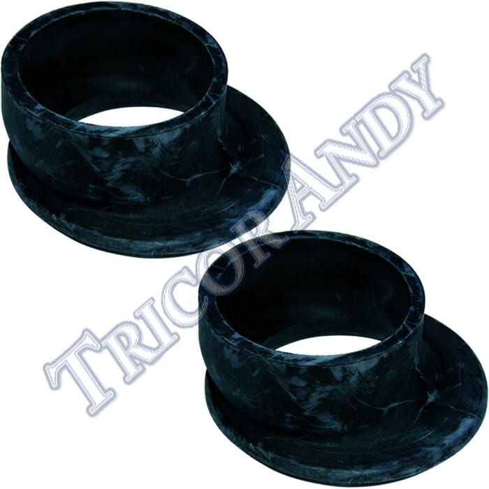 CARB TO AIRBOX RUBBER 63-66 US TWIN FILTER PR CARDED