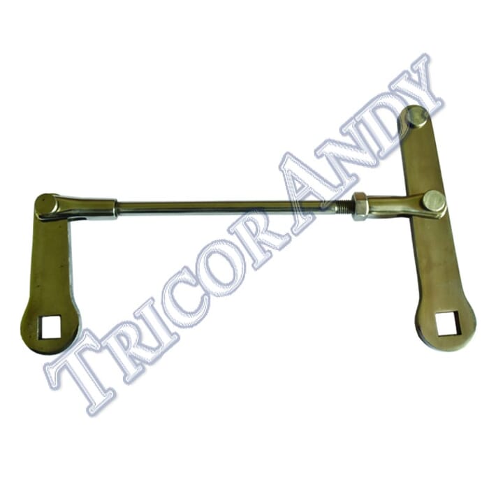 FRONT BRAKE LINKAGE ASSY 1968 STAINLESS TLS 8inch BRAKE