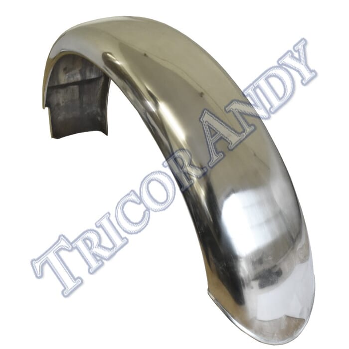 MUDGUARD REAR STAINLESS RETRO (FOR OIF 70 STYLE REAR END)