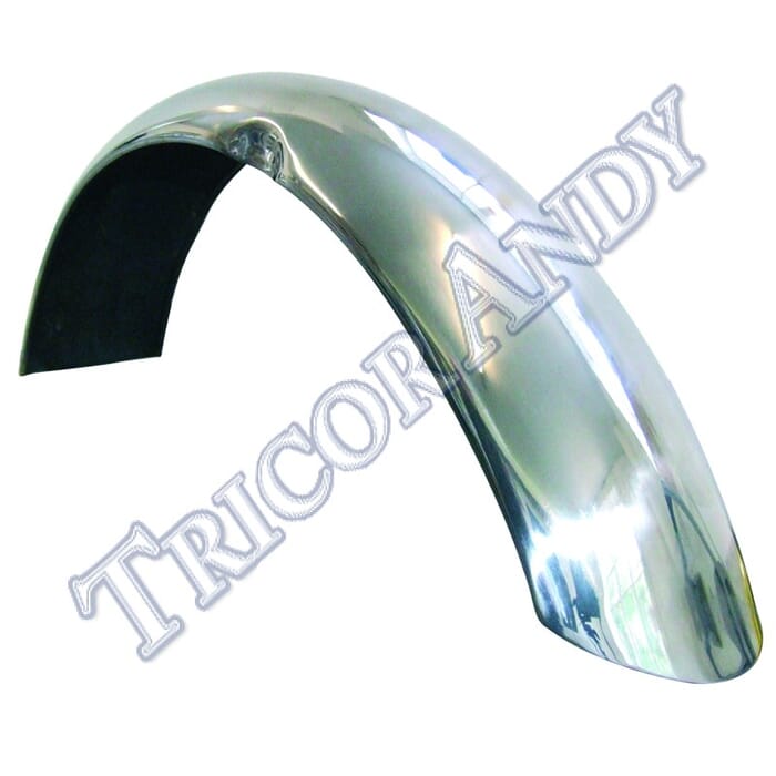 MUDGUARD FRONT STAINLESS RAZOR EDGE 500/650 63-67