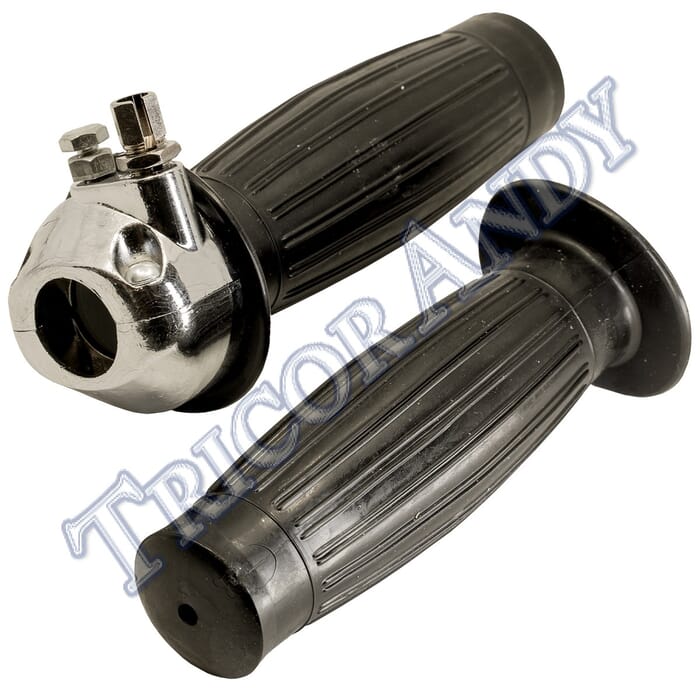 HANDLEBAR GRIPS WITH THROTTLE SINGLE PULL