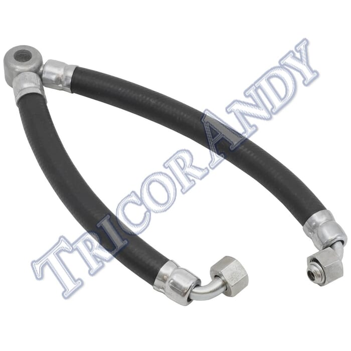 FUEL LINE ASSY  6T/TR6 63-67 SINGLE MONO BLACK PIPE