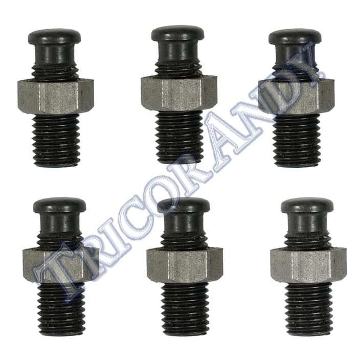 TAPPET ADJUSTER SET TRIDENT SHORT MUSHROOM TYPE WITH NUTS