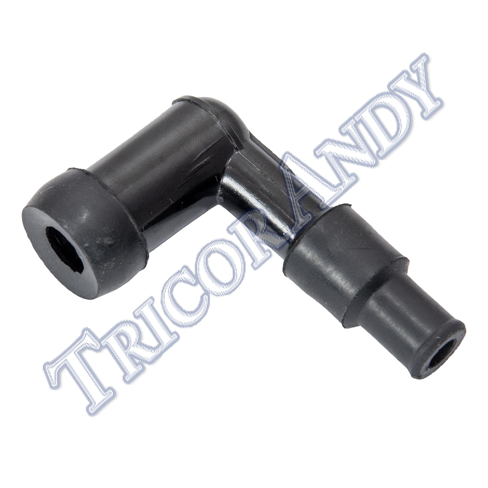 SPARK PLUG CAP 5000 OHM BLACK