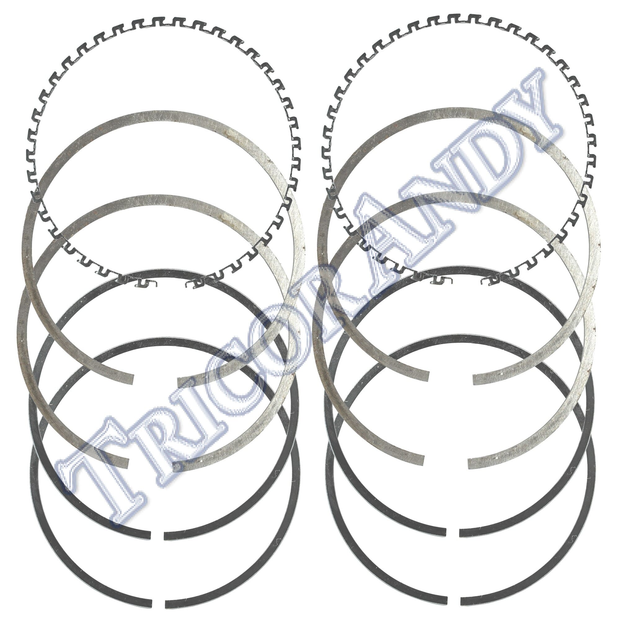 PISTON RING SET 750 STD GEN NOS 3 PIECE OIL RING