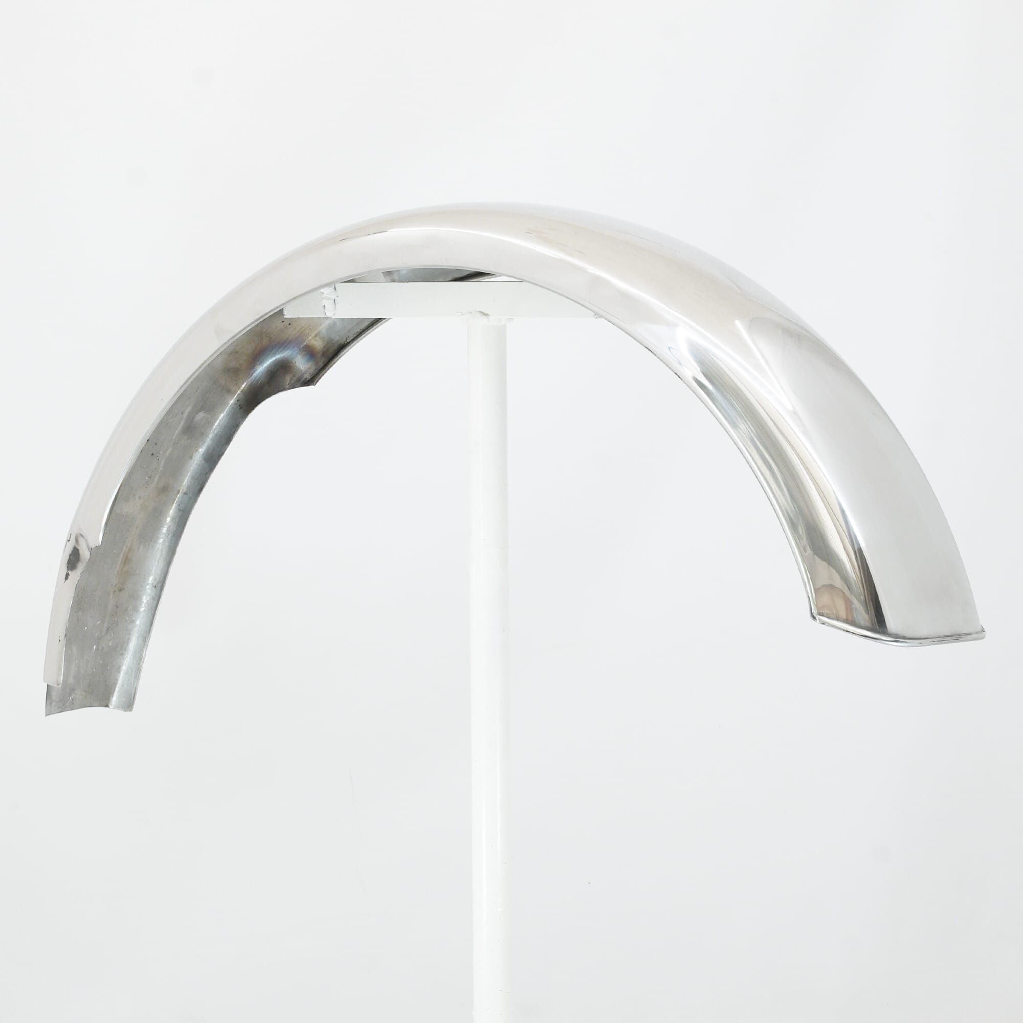 MUDGUARD REAR T100 1973-74 STAINLESS